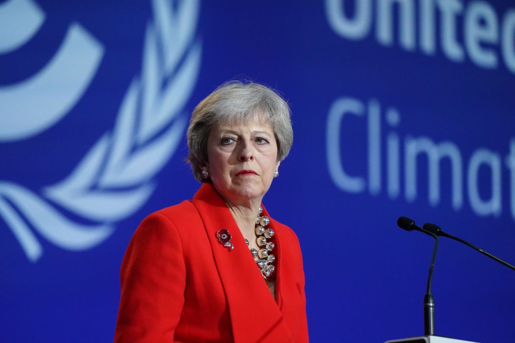 Theresa May, primeira-ministra britânica entre os anos de 2016 e 2019