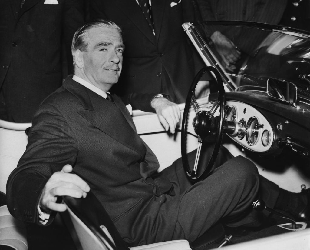 Sir Anthony Eden, primeiro-ministro britânico entre 1955 e 1957