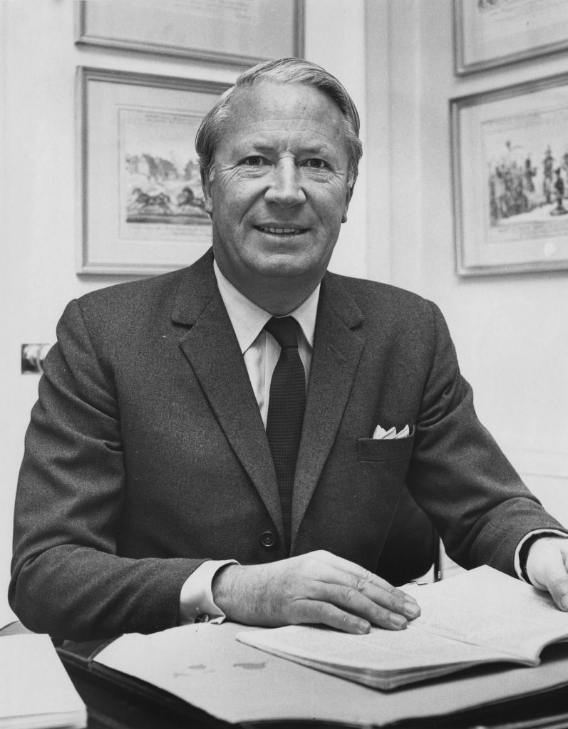 Sir Edward Heath, primeiro-ministro britânico entre 1970 e 1974