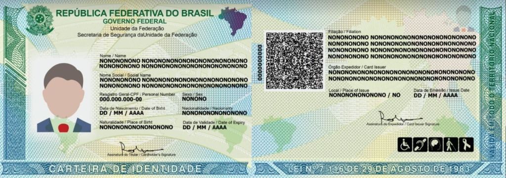 Novo documento de identidade