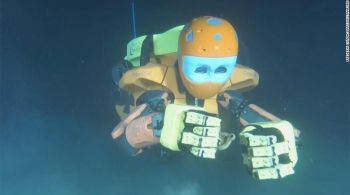 Construção humanóide mergulhou a 852 metros de profundidade e tem sistema de interatividade que permite que operadores sintam tudo como se estivessem mergulhando; veja outras novidades da semana