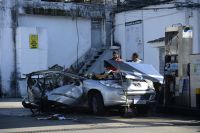 Morre motorista de carro que explodiu em posto no Rio