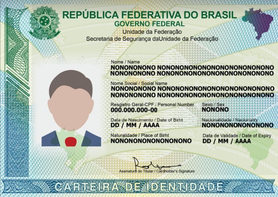 Novo documento de identidade