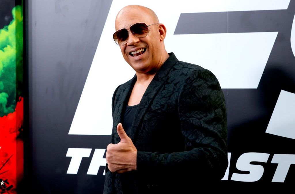 HOLLYWOOD, CALIFORNIA - JUNE 18: Vin Diesel attends Universal Pictures "F9" World Premiere at TCL Chinese Theatre on June 18, 2021 in Hollywood, California. (Photo by Frazer Harrison/Getty Images)