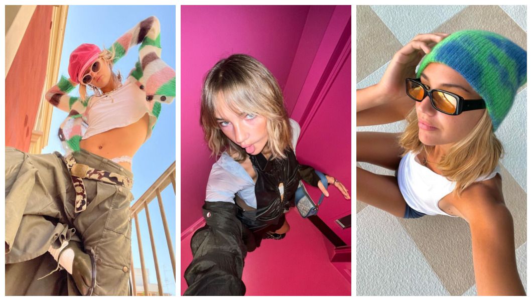 Modelo Mia Regan é uma das celebridades mais conhecidas por tirar fotos dessa forma e publicar no Instagram