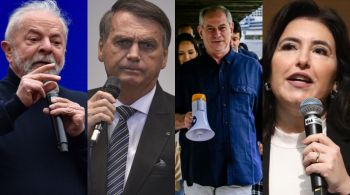 Petista foi o único sem compromisso público de campanha neste domingo (21) entre os quatro candidatos a presidente mais bem posicionados nas pesquisas eleitorais