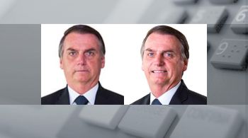 Na imagem registrada originalmente junto à Justiça Eleitoral, ele aparecia sério, ao contrário de seus principais adversários