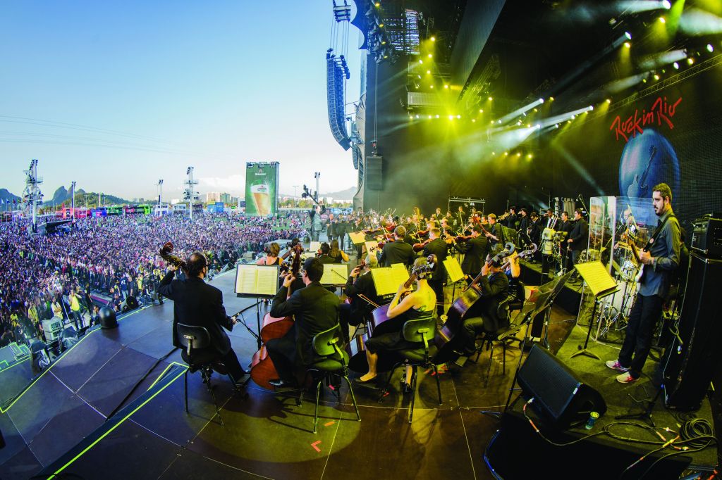 Orquestra Sinfônica Brasileira abriu o palco principal da edição do Rock in Rio em 2013
