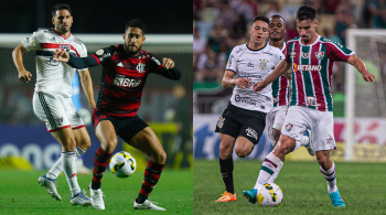 Jogos acontecem nesta quarta-feira (24); Fluminense e Corinthians se enfrentam no Maracanã, enquanto São Paulo e Flamengo jogam em São Paulo