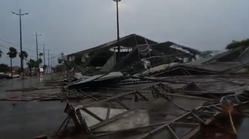 Segundo empresa de meteorologia, rajadas de vento atingiram 113 km/h em São Sebastião