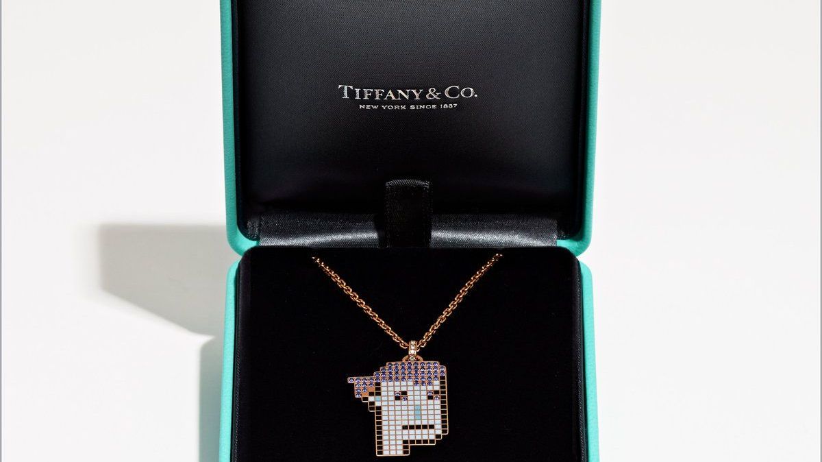 Pingente personalizado da Tiffany & Co "NFTIff"