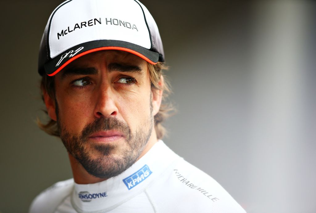 Fernando Alonso no Grande Prêmio da Hungria de 2016