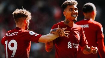 O atacante brasileiro Roberto Firmino foi um dos destaques dos Reds, dando três assistências e marcando dois gols