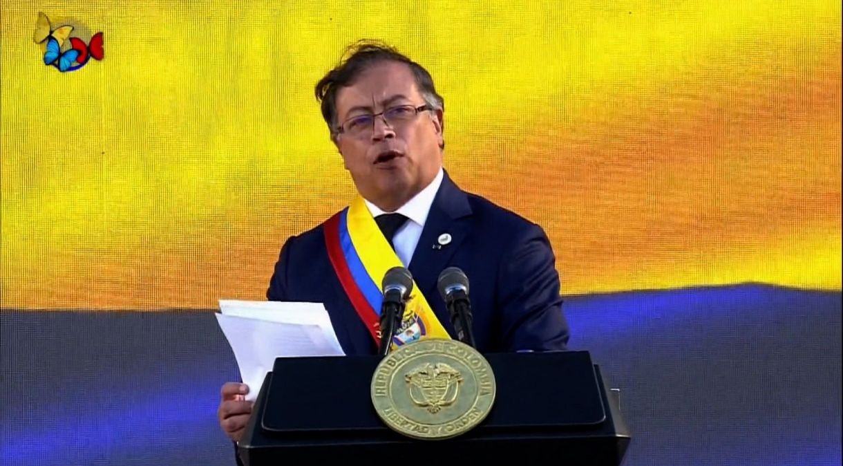 Presidente da Colômbia Gustavo Petro