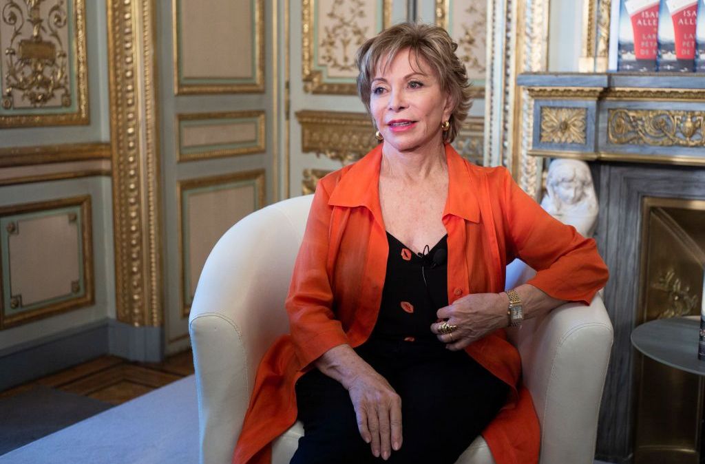 A escritora chilena Isabel Allende, autora de "A Casa dos Espíritos"