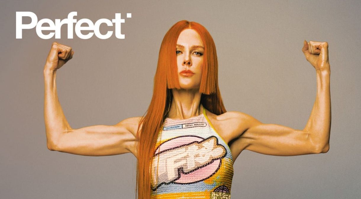 Nicole Kidman para a capa da "Perfect Magazine"