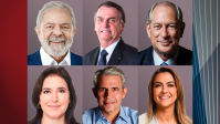 Sete candidatos se enfrentam no último debate presidencial antes do 1º turno