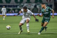 Palmeiras derrota o Santos e tem vantagem de 9 pontos na liderança do Brasileiro