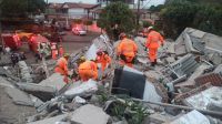 Prédio de cinco andares desaba em Belo Horizonte e uma pessoa morre