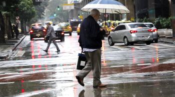 Áreas de instabilidade provocam chuva em grande parte do Distrito Federal e dos estados de Goiás, Minas Gerais, Mato Grosso e do Rio de Janeiro