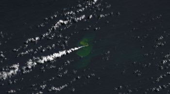 Nova ilha surgiu no Sudoeste do Oceano Pacífico, onde os vulcões subaquáticos são abundantes