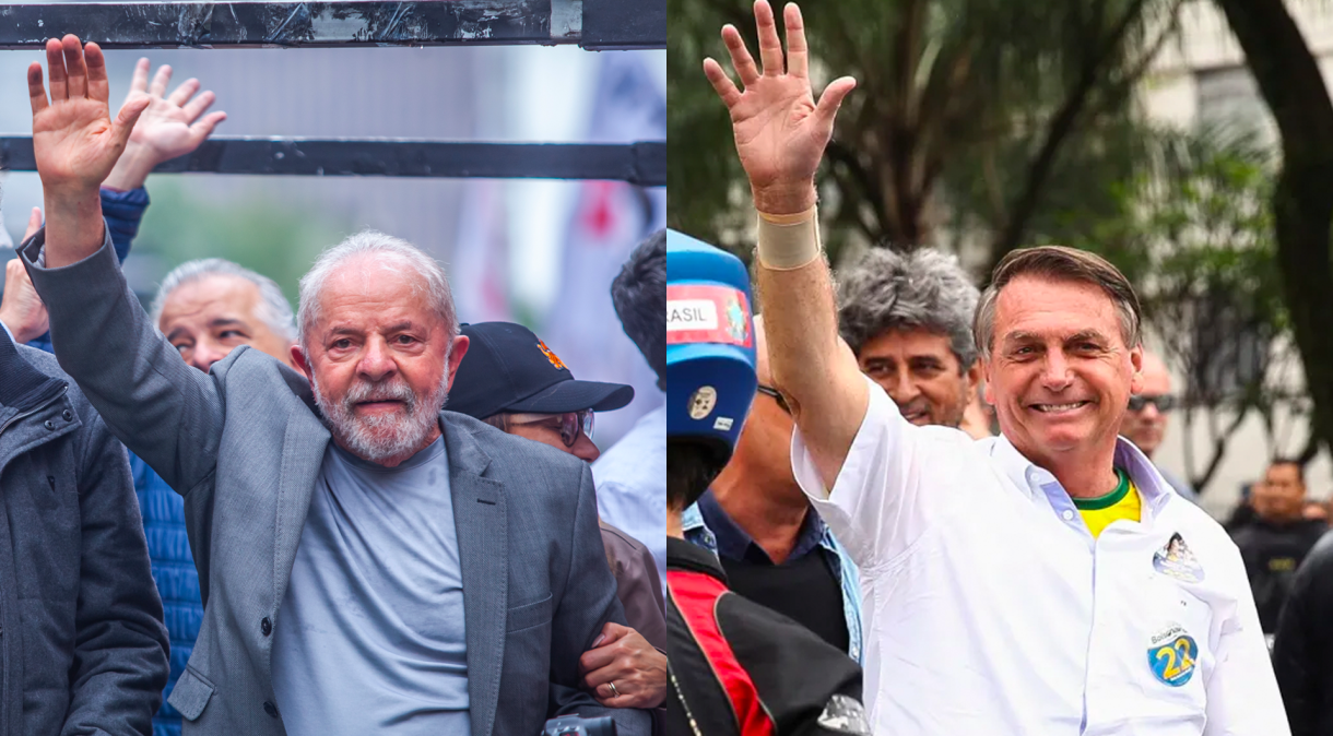 Lula e Bolsonaro disputam o segundo turno presidencial