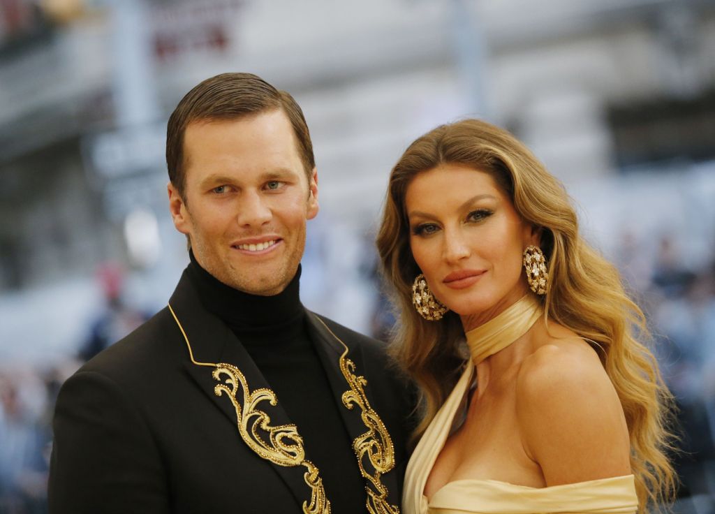 Tom Brady e Gisele Bündchen no Met Gala 2018