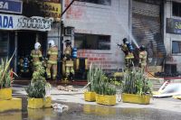 Rio de Janeiro: Incêndio na Ceasa gera tumulto e saques