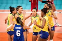 Brasil perde para Sérvia e fica com prata no Mundial Feminino de Voleibol