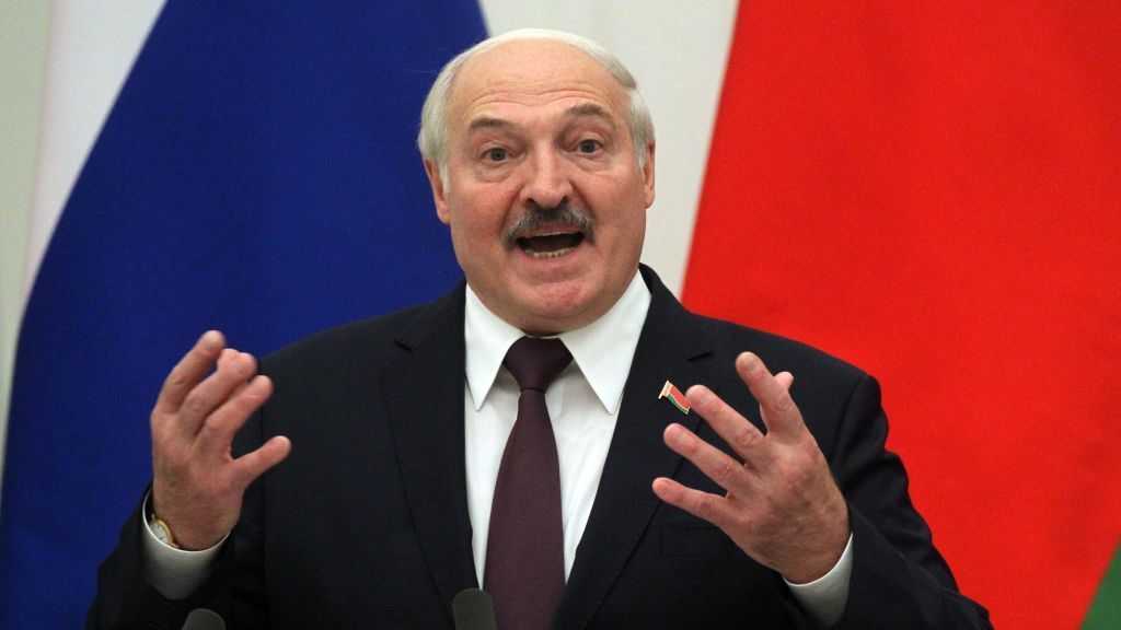 Presidente de Belarus, Alexander Lukashenko, durante evento em 9 de setembro de 2022