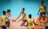 Em clima de revanche, Brasil vence Itália no Mundial de Vôlei Feminino