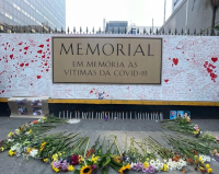 Memorial em homenagem às vítimas da Covid-19 é inaugurado na avenida Paulista