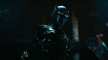 As imagens mostram uma mulher com o novo traje de Pantera Negra e também apresenta o aparente vilão Namor e seu reino subaquático, bem como o novo super-herói Ironheart