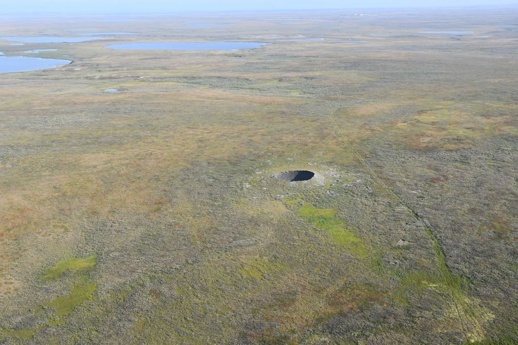  Crateras apareceram no remoto ao norte da Sibéria nos últimos 10 anos