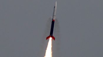 Foguete, pesando 546 quilos, foi lançado pela startup indiana Skyroot Aerospace e atingiu uma altitude de 89,5 quilômetros