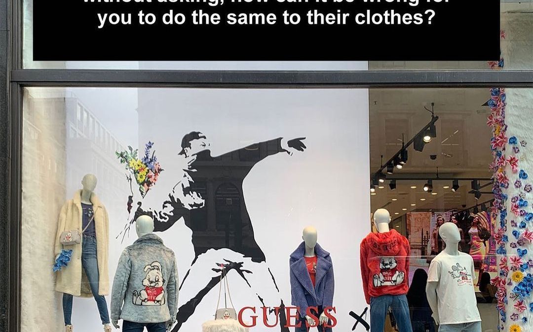 Banksy usou seu perfil no Instagram para "pedir" ajuda de ladrões