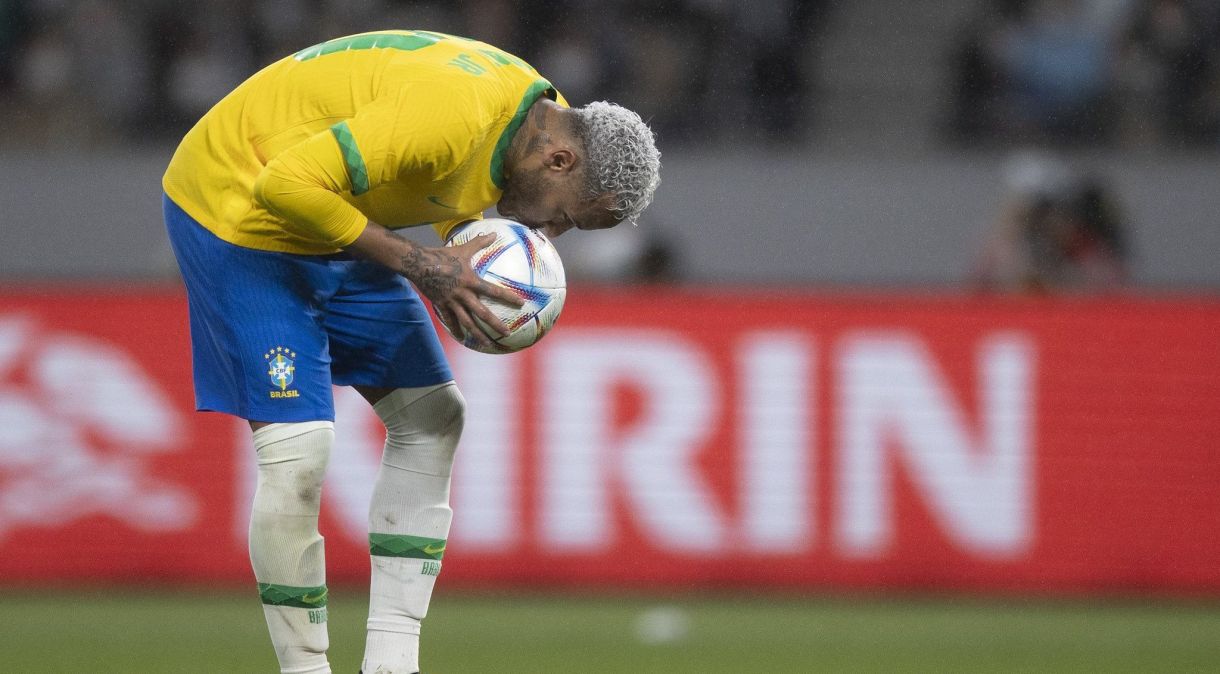 Neymar, jogador da Seleção Brasileira