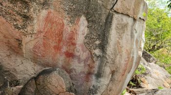 Pinturas rupestres podem ser dos primeiros habitantes da região do Rio do São Francisco, no sertão alagoano