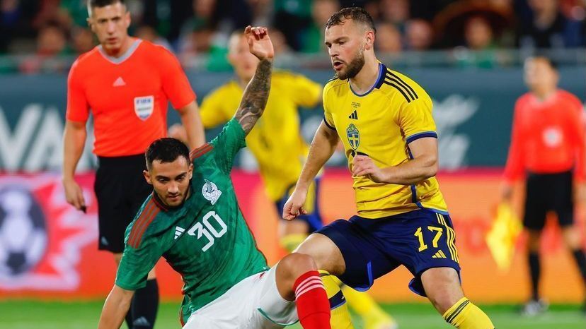 Amistoso entre México e Suécia antes da Copa do Mundo do Catar