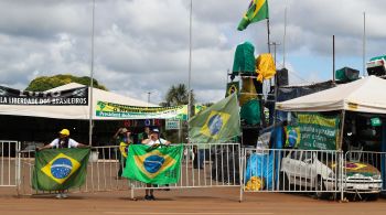 A Polícia Militar do Distrito Federal havia sido mobilizada para a retirada das barracas em frente ao Quartel General de Brasília, mas a operação não foi deflagrada