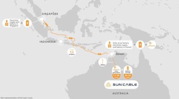 Previsão do projeto de 24 bilhões de dólares era fornecer 15% da energia de Singapura a partir de 2028 