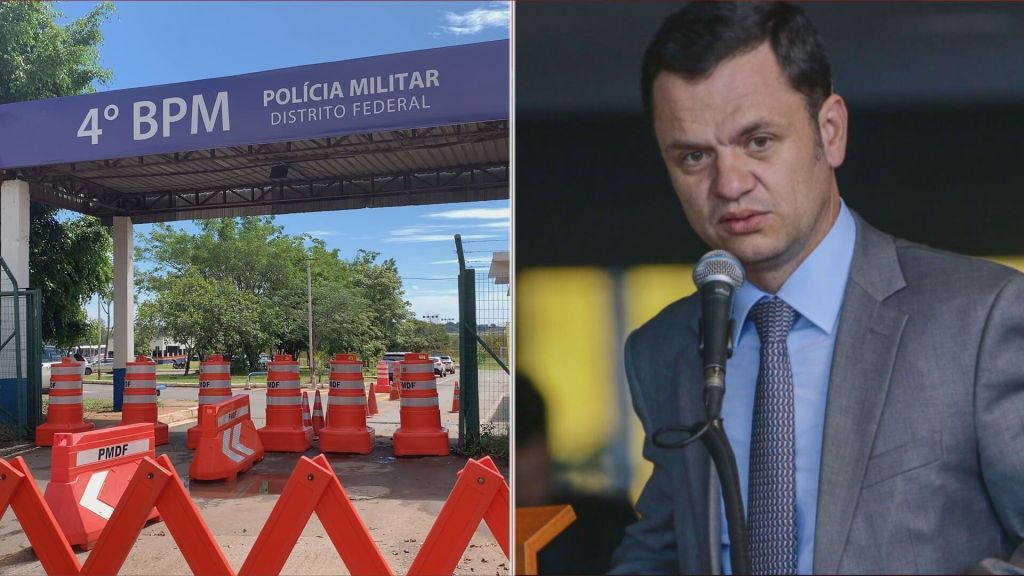 Ex-ministro Anderson Torres foi levado ao 4º Batalhão da Polícia Militar (PM), no Guará, uma região administrativa da capital federal.