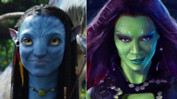 Atriz estrela as duas franquias resposáveis pelas maiores arrecadações da história: "Avatar" e "Vingadores"