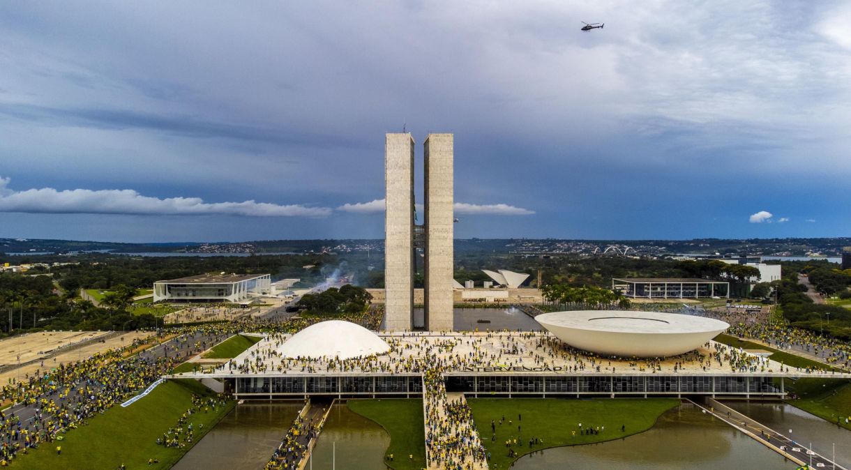Invasão do Congresso Nacional, em Brasília