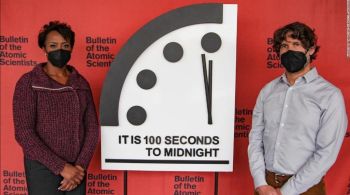 O “Doomsday Clock” funciona há 76 anos e tenta calcular quão perto a humanidade está do apocalipse