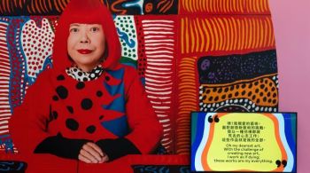 Yayoi Kusama é a artista viva que mais vendeu peças no mundo e está com uma exposição em Hong Kong