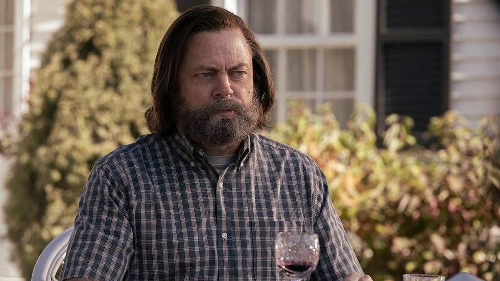 Nick Offerman interpreta Bill na série The Last of Us, da HBO