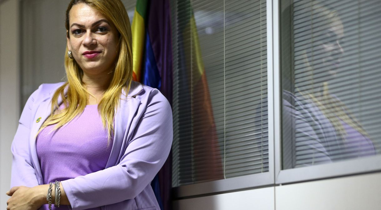 Symmy Larrat, secretária Nacional LGBTQIA+ do Ministério dos Direitos Humanos