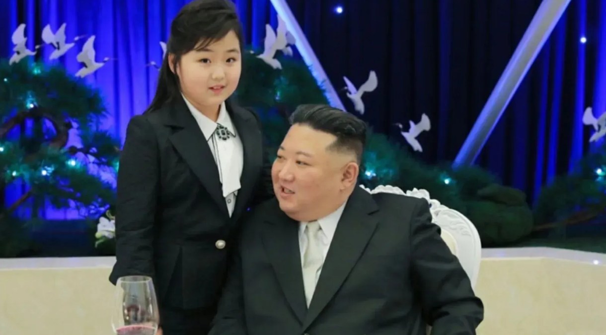 Filha de Kim Jong Un em evento luxuoso