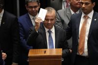 Após derrota à presidência do Senado, Rogério Marinho defende oposição “vigilante”